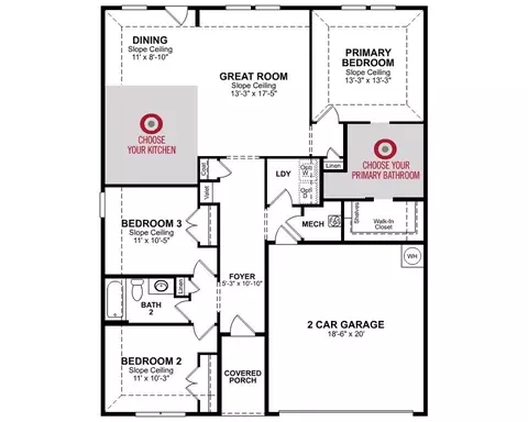 Floorplan - 1005 Rountree Ct, Celina, TX 75009 photo 1 of 1
