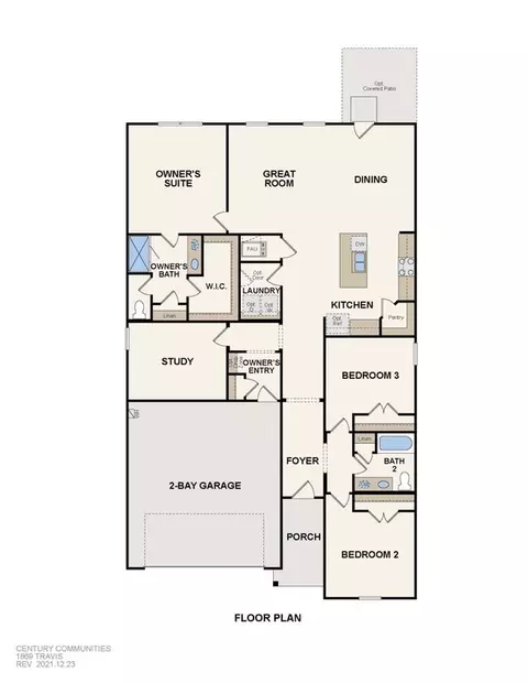 Floorplan - 13016 Stone Valley Way, Conroe, TX 77303 photo 1 of 1