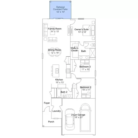 Floorplan - 1273 Patchouli Loop, Longs, SC 29568 photo 2 of 2