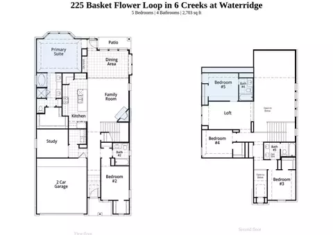 Floorplan - 225 Basket Flower Loop, Kyle, TX 78640 photo 1 of 1