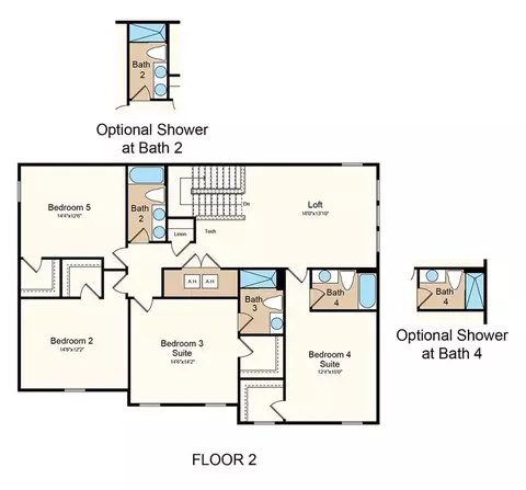 Floorplan - 5292 Goldfinch Dr, Saint Cloud, FL 34771 photo 2 of 2