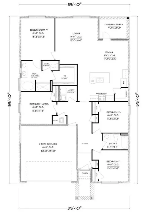 Floorplan - 8123 David Mccampbell Dr, Mobile, AL 36619 photo 1 of 1