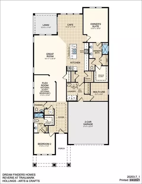 Floorplan - 300 Applejack Dr, Saint Augustine, FL 32092 photo 1 of 1