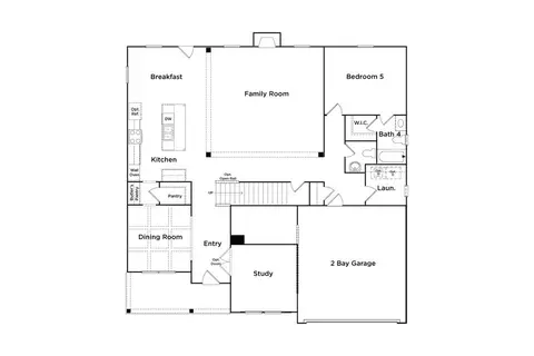 Floorplan - 708 Ripple End, Hampton, GA 30228 photo 1 of 2