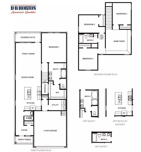 Floorplan - 1010 Blue Stone Dr, Beasley, TX 77417 photo 1 of 1