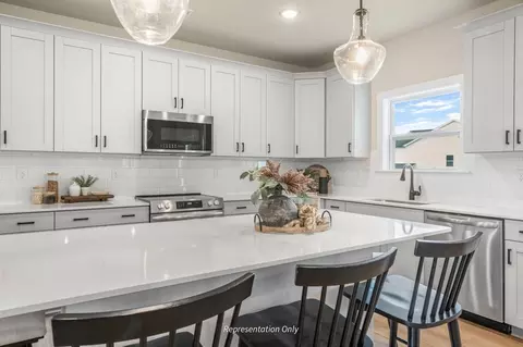 Kitchen - 446-798 Massengill Pond Rd, Willow Spring, NC 27592 photo 5 of 12