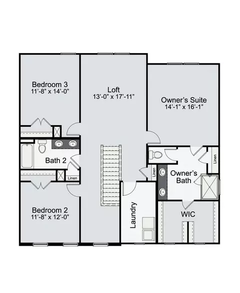 Floorplan - 446-798 Massengill Pond Rd, Willow Spring, NC 27592 photo 2 of 2