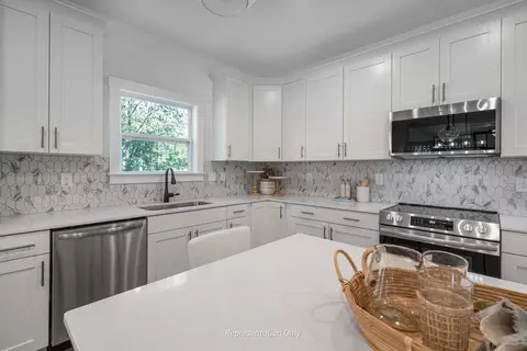 Kitchen - 446-798 Massengill Pond Rd, Willow Spring, NC 27592 photo 9 of 12