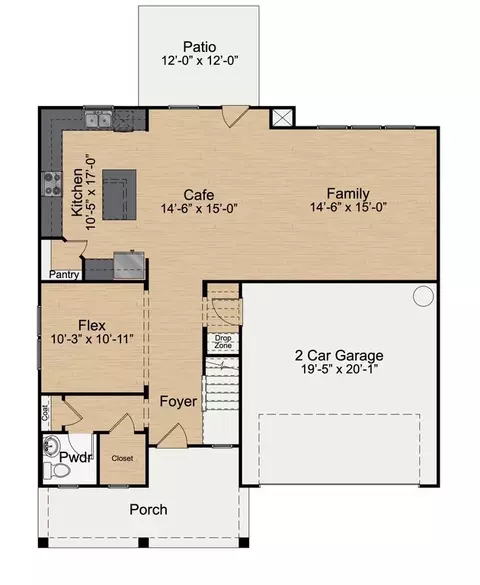 Floorplan - 446-798 Massengill Pond Rd, Willow Spring, NC 27592 photo 1 of 2
