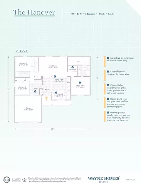 Floorplan - 3859 Eastern Rd, Norton, OH 44203 photo 1 of 1
