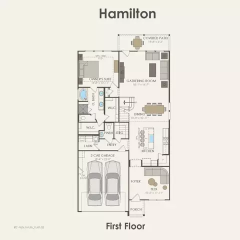 Floorplan - 16418 Cedarveil Ct, Conroe, TX 77302 photo 1 of 2