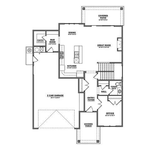 Floorplan - 2391 E Snocreek Dr, Eagle, ID 83616 photo 1 of 2