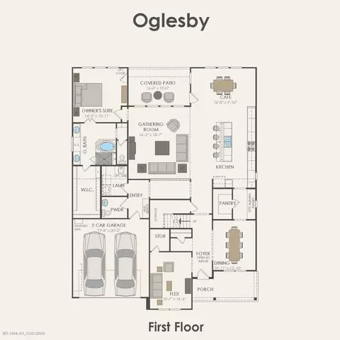 Floorplan - 11045 Abbotsbury Rd, Haslet, TX 76052 photo 1 of 3