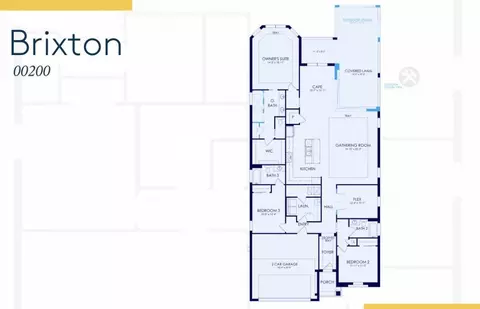 Floorplan - 9469 Caymas Ter, Naples, FL 34114 photo 1 of 1