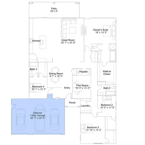 Floorplan - 39428 Sangria Ct, Indio, CA 92203 photo 3 of 3