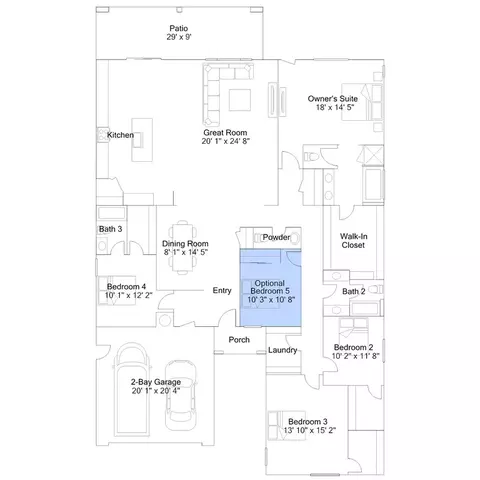 Floorplan - 39428 Sangria Ct, Indio, CA 92203 photo 2 of 3