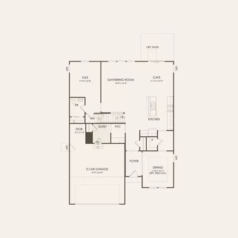 Floorplan - 3163 Vineyard Ln, Aurora, IL 60502 photo 1 of 4