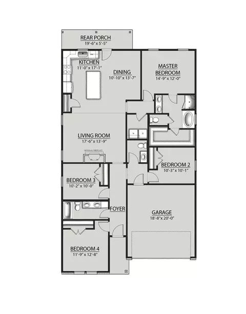 Floorplan - 32573 White Bloom Ln, Walker, LA 70785 photo 1 of 1