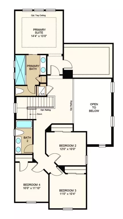 Floorplan - 5292 Goldfinch Dr, Saint Cloud, FL 34771 photo 2 of 3