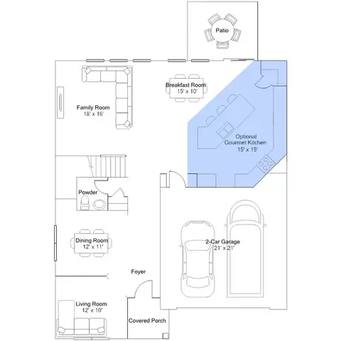 Floorplan - 267 Foxglade Dr, Gilbert, SC 29054 photo 2 of 6