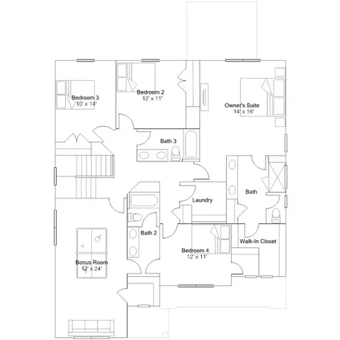 Floorplan - 267 Foxglade Dr, Gilbert, SC 29054 photo 5 of 6