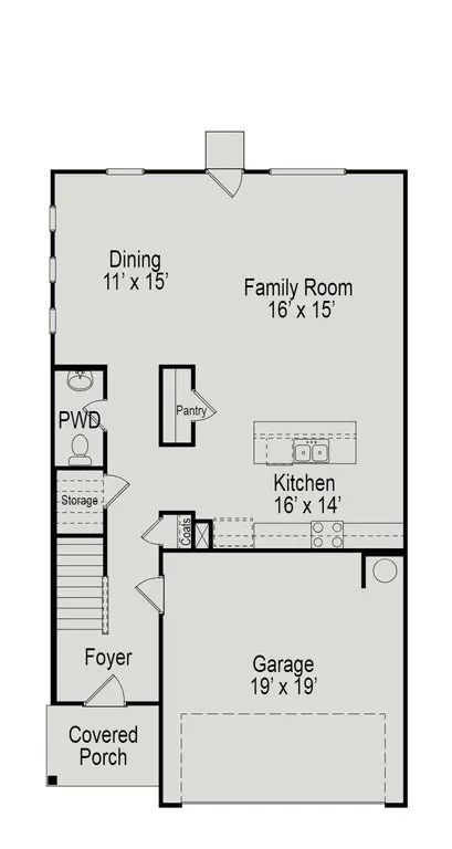 Floorplan - 8786 Walnut Rd, Hixson, TN 37343 photo 1 of 2
