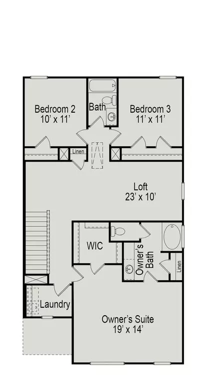 Floorplan - 8786 Walnut Rd, Hixson, TN 37343 photo 2 of 2