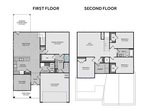 Floorplan - 4192 Workman Loop, Leland, NC 28451 photo 1 of 1