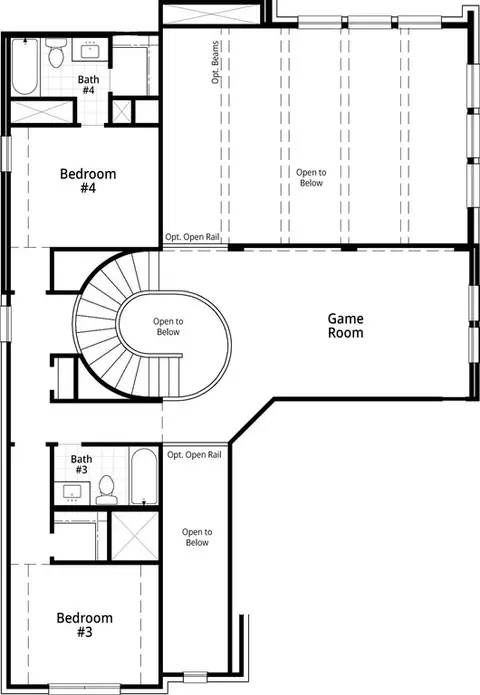 Floorplan - 325 Vale Run, Kyle, TX 78640 photo 2 of 2