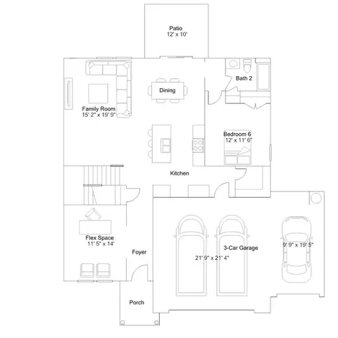 Floorplan - 609 Mabry Creek Ln, Jackson, GA 30233 photo 1 of 3