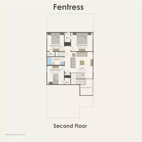 Floorplan - 10519 Killdeer Ct, Willis, TX 77378 photo 2 of 2