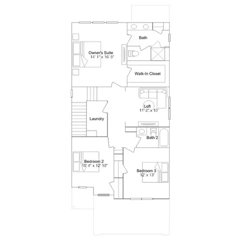 Floorplan - 5903 Mill Stone Way W, Sims, NC 27880 photo 2 of 2