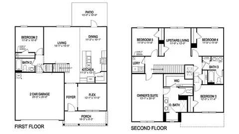 Floorplan - 209 Koslin Loop, Calera, AL 35040 photo 1 of 3