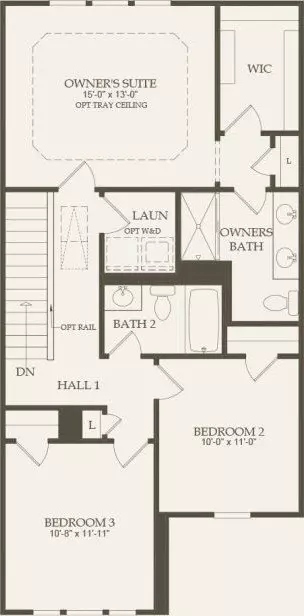 Floorplan - 2104 Astride Way, Willow Spring, NC 27592 photo 2 of 2