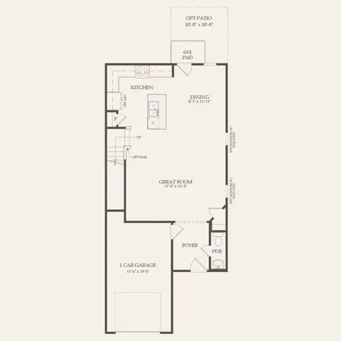 Floorplan - 2104 Astride Way, Willow Spring, NC 27592 photo 1 of 2