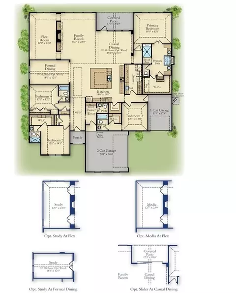 Floorplan - 1510 Beverly Dr, Prosper, TX 75078 photo 1 of 1