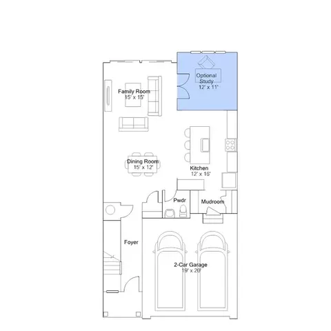Floorplan - 2693 Marsh Elder Dr, Cambridge, MD 21613 photo 2 of 5