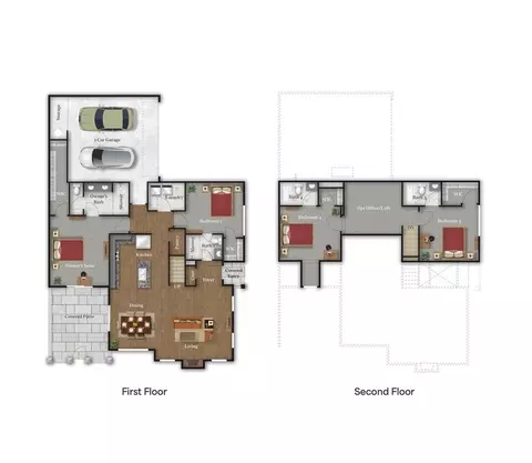 Floorplan - 2004 Dawson Corner Loop, Auburn, AL 36832 photo 1 of 1