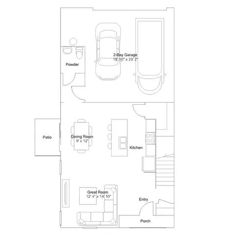 Floorplan - 5446 Calle Abrigada, Bakersfield, CA 93311 photo 1 of 2