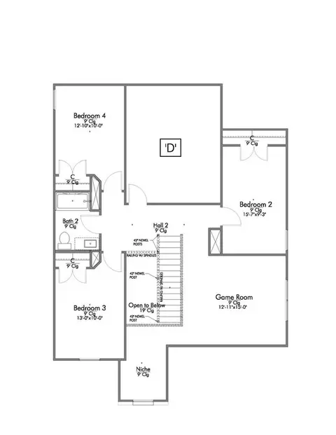 Floorplan - 10224 Bethlehem Ct, Waco, TX 76708 photo 1 of 2