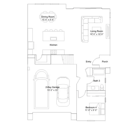 Floorplan - Magic Mtn Pkwy & Commerce Ctr D, Valencia, CA 91355 photo 1 of 2