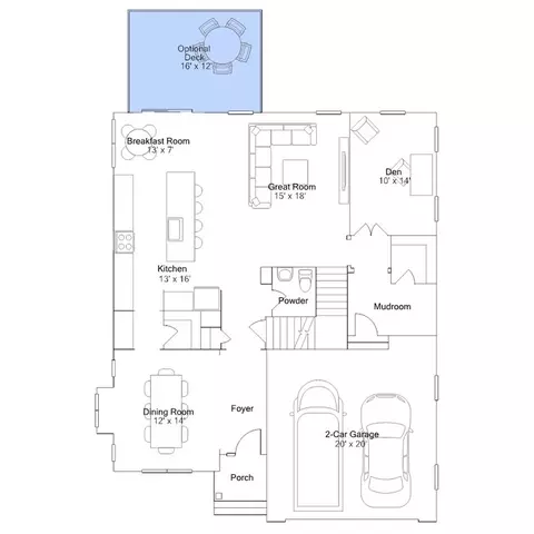Floorplan - 4005 Aydon Pl, White Plains, MD 20695 photo 5 of 14