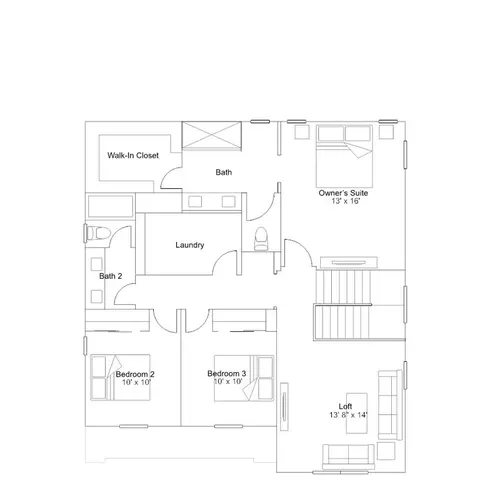 Floorplan - 7977 Black Ledge Way, Antelope, CA 95843 photo 2 of 2