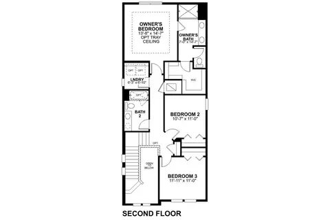 Floorplan - 5043 Prairie Preserve Run, Saint Cloud, FL 34772 photo 2 of 4