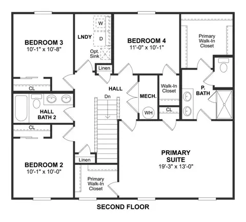 Floorplan - 294 Gerry St, Ranson, WV 25438 photo 2 of 2