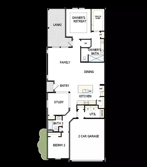 Floorplan - 724 Windchime St, Yulee, FL 32097 photo 1 of 1