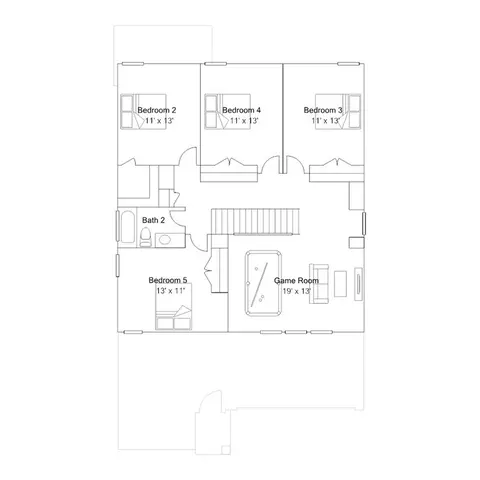 Floorplan - 261 Avre Loop, Kyle, TX 78640 photo 2 of 2