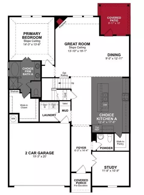 Floorplan - 320 Caper Meadow Dr, Anna, TX 75409 photo 1 of 2