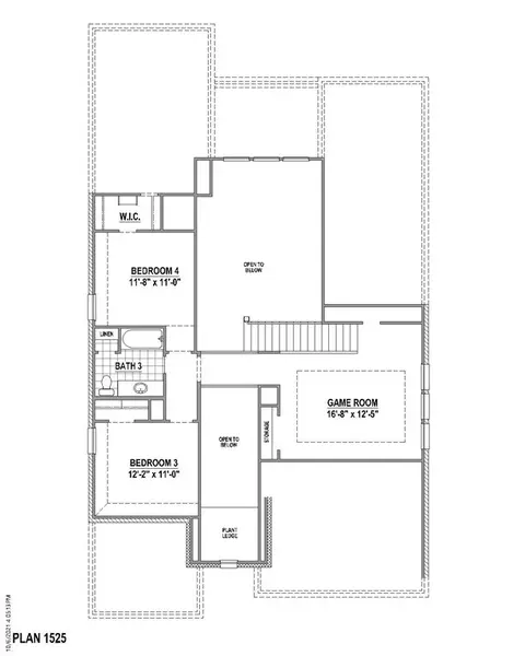 Floorplan - 11432 Wulstone Rd, Haslet, TX 76052 photo 2 of 3