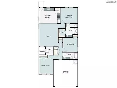 Floorplan - 103 Roost Rd, Elgin, TX 78621 photo 1 of 1